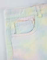 Kratke traperice - Podesiv struk - svijetlo zuta