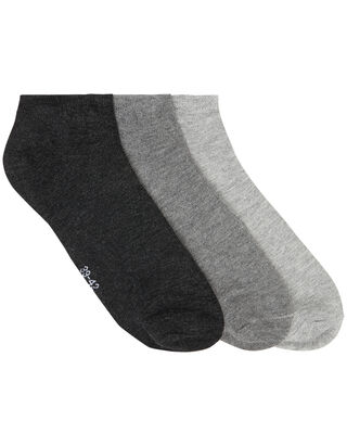 Herren Bambus Sneakersocken im 3er-Pack