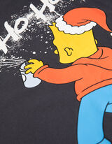 Maglia a manica lunga - The Simpsons - grigio scuro