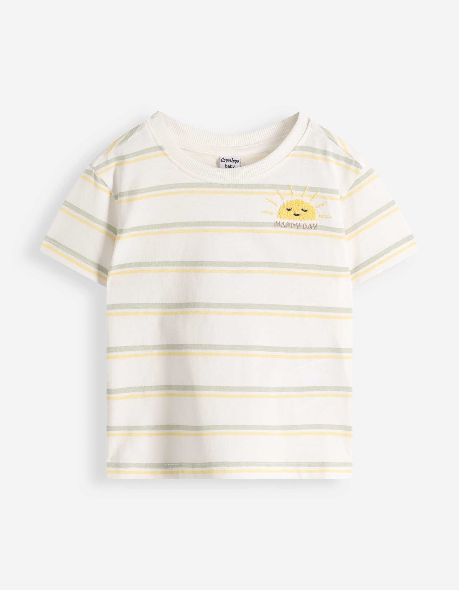 T-Shirt - Stickereien - Off-White