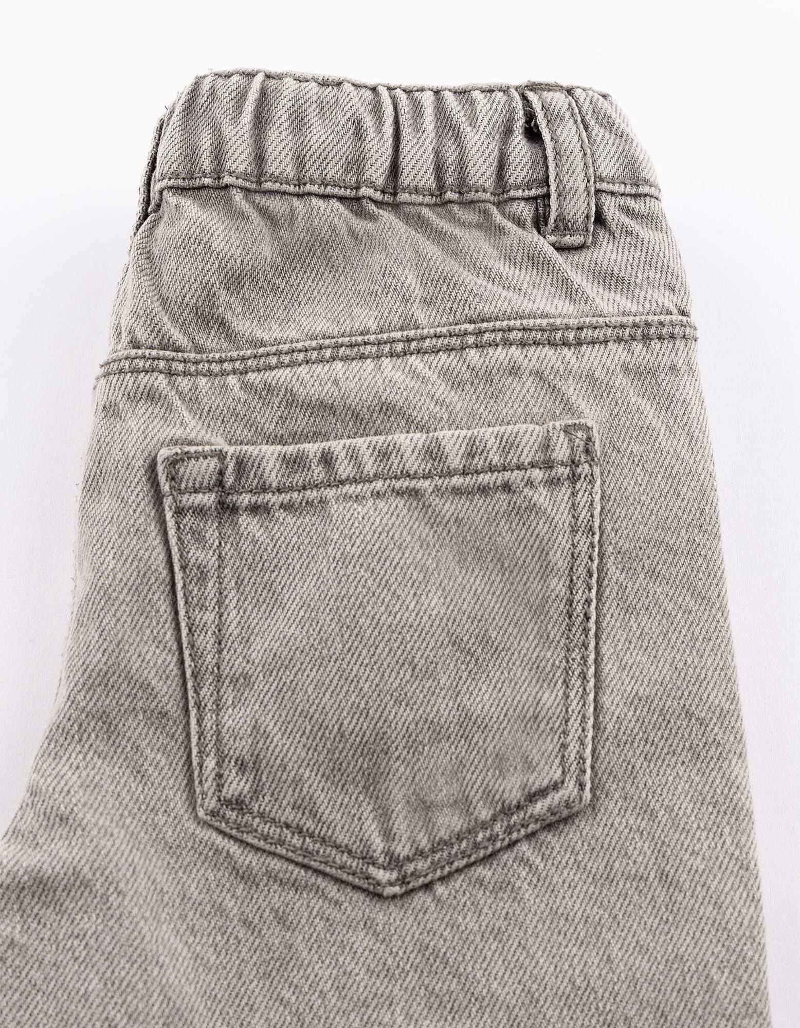 Jeans - Wide fit - Lichtgrijs