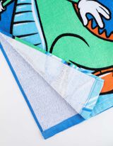 Accappatoio da bagno - Dinosauro - blu