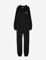 Pyjamahose - Print - schwarz