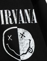 Mikina - Nirvana - cierna