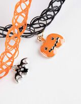 Choker - 2 vnt. pakuotė - juodas