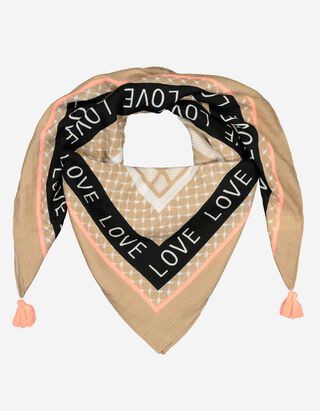 Foulard - M&eacute;lange de motifs