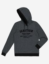 Herren Hoodie - Message-Print 