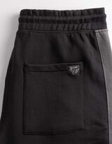 Jogginghose - Kontraststreifen - dunkelgrau