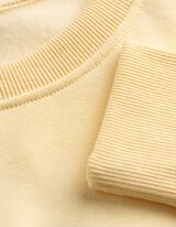 Mikina - Nadměrn&yacute; střih Oversized Fit - sv. zluta