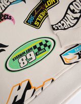 Dukserica sa kapuljačom - Hot Wheels - bez