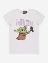 Póló - Yoda - feher