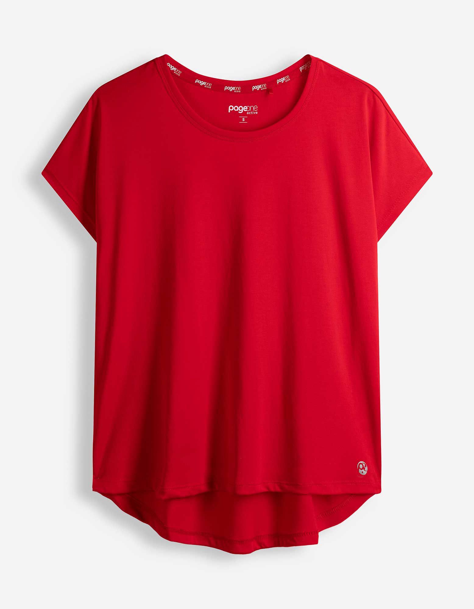 T-Shirt - Atmungsaktiv - Rot