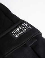 Kargo pantalone - Na&scaron;iveni džepovi - crno