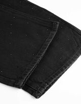 Jeans - Pietre Stras - nero