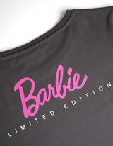 T-shirt - Barbie - donkergrijs