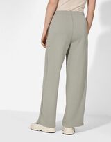 Hose - einfarbig - dunkelgr&uuml;n