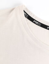 T-shirt - Ademend - wit