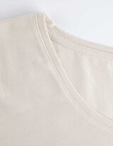 Tričko - Podiel streču - biely