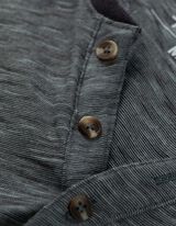 Langarmshirt - Double-Layer-Look - grün