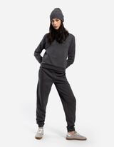 Pullover - Baumwoll-Mix - dunkelgrau