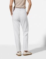 Pantalon - Coupe Regular Fit - blanc