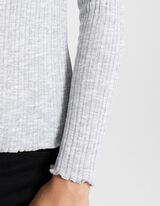 Longsleeve - Viscosemix - grijs
