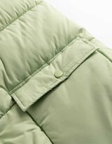 Lange Weste - Regular Fit - dunkelgr&uuml;n