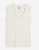 Top - Modal-Anteil - Off-White