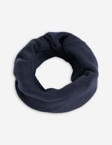 Loop-Schal - einfarbig - dunkelblau