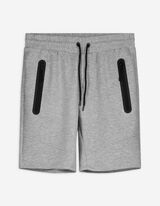 Shorts - einfarbig - grau