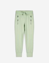 Pantaloni jogging - Bandă elastică în talie - Verde