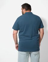 Polo - Unicolore - turquoise