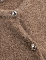 Cardigan - Knopfleiste - braun