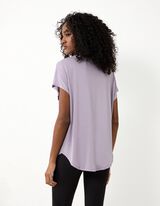 T-shirt - Ademend - Lichtpaars