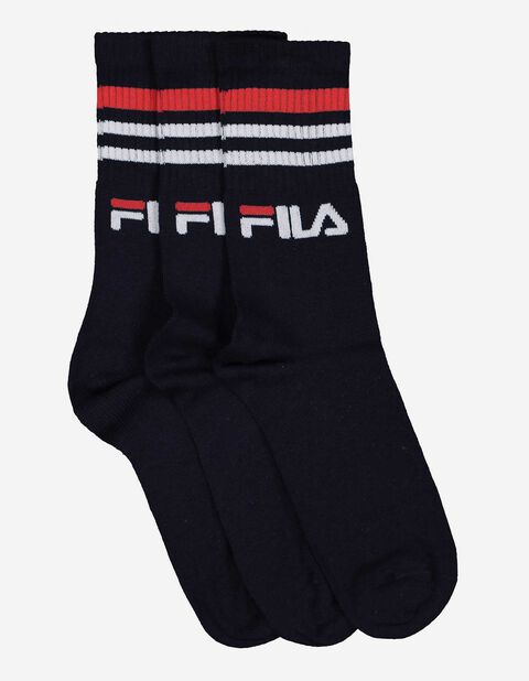 Takko Herren FILA Socken - 3er-Pack dunkelblau 39-42
