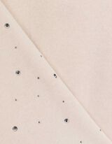 Meleg&iacute;tőfelső - Strasszokkal - b&eacute;zs