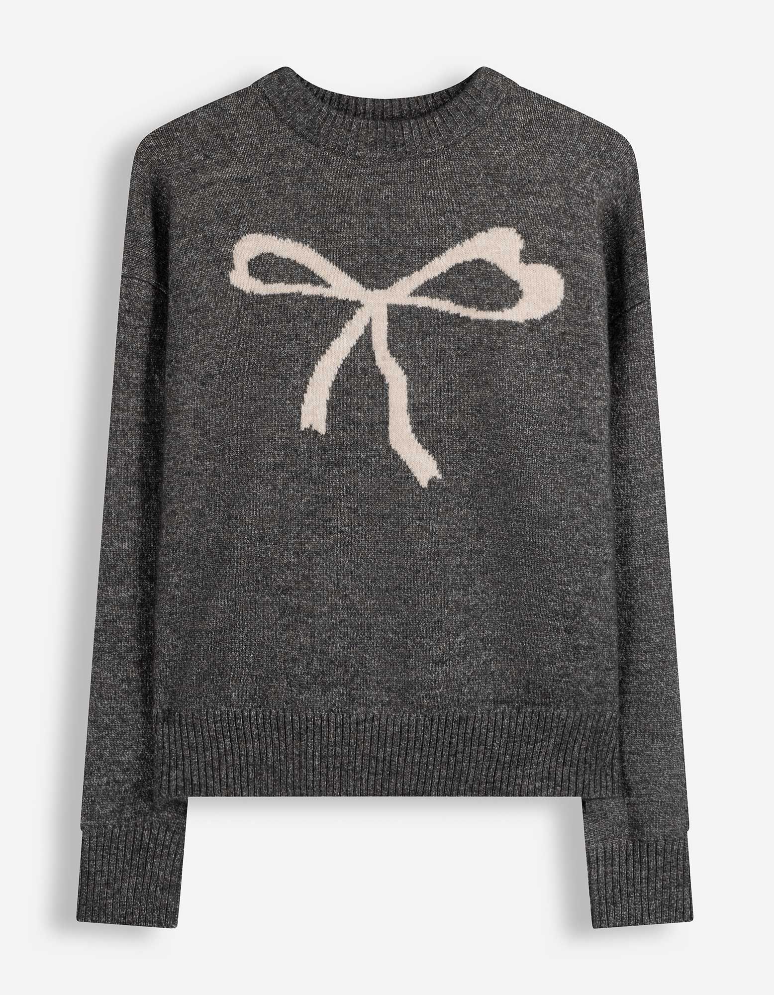 Pullover - Jacquard - Beige