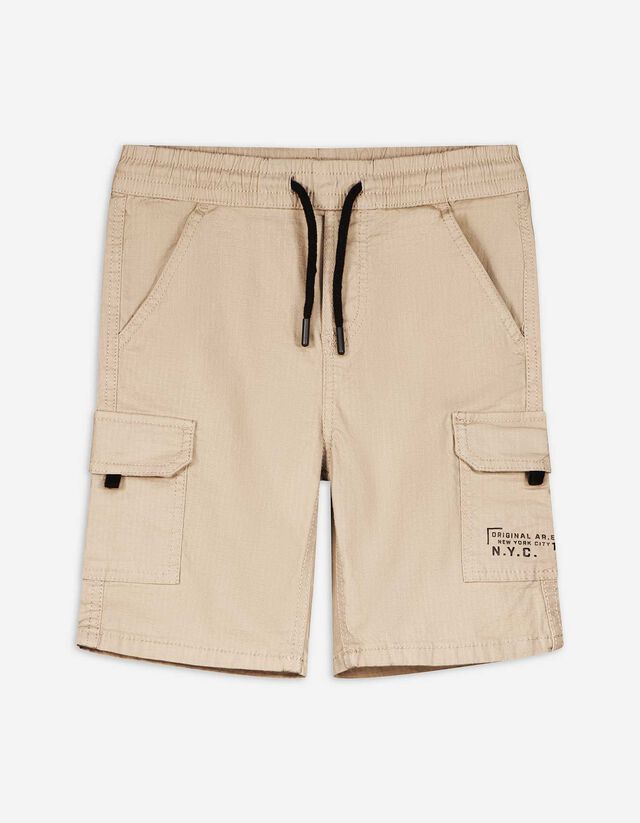 Bermuda hlače - Kroj Straight Fit - bez