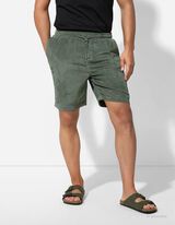 Šortky - Manšestr - tmave zelena