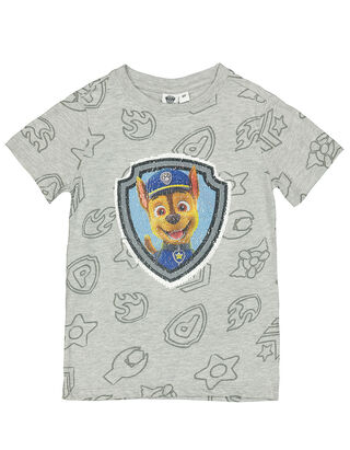 Jungen T-Shirt mit Wendepailletten