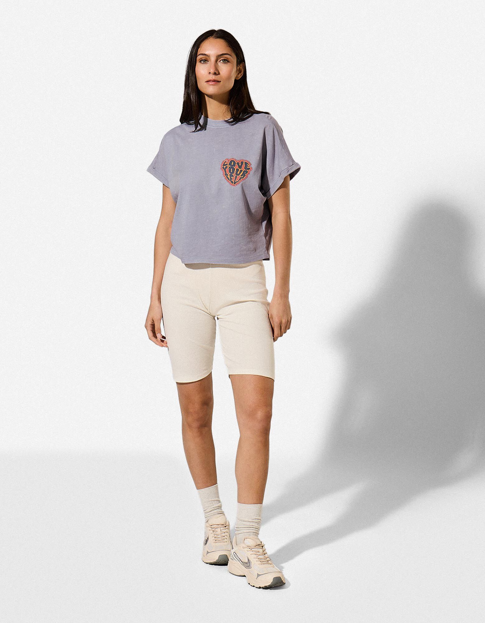T-Shirt - Print - blau