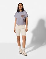 T-Shirt - Print - blau