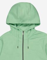 Sportska majica sa zatvaračem - Kapuljača - svijetlo zelena