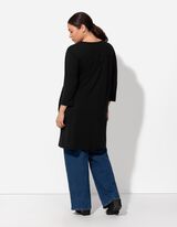 Tuniek - 3/4-mouwen - zwart