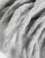 Šála - Roztřepené okraje - svetle šedá