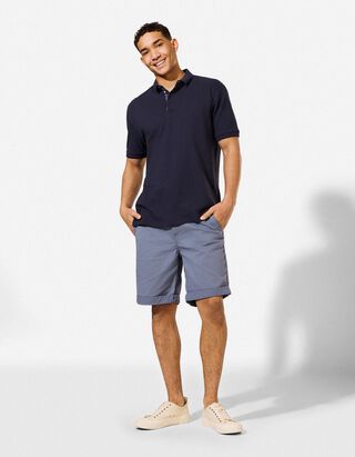 Short - Twill - donkerblauw