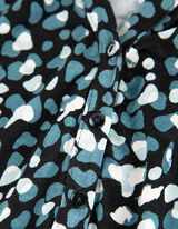 Hosszú ujjú felső - Viszkózkeverék - fekete