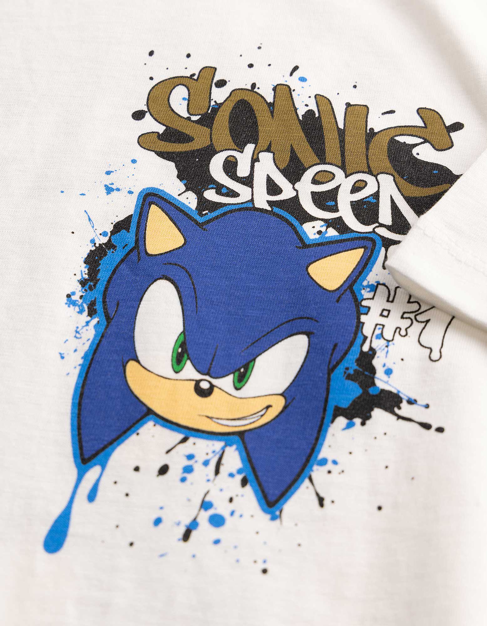 T-Shirt - Sonic - Off-White