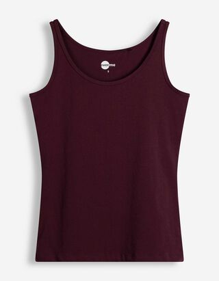 Top - Stretchanteil - Lila