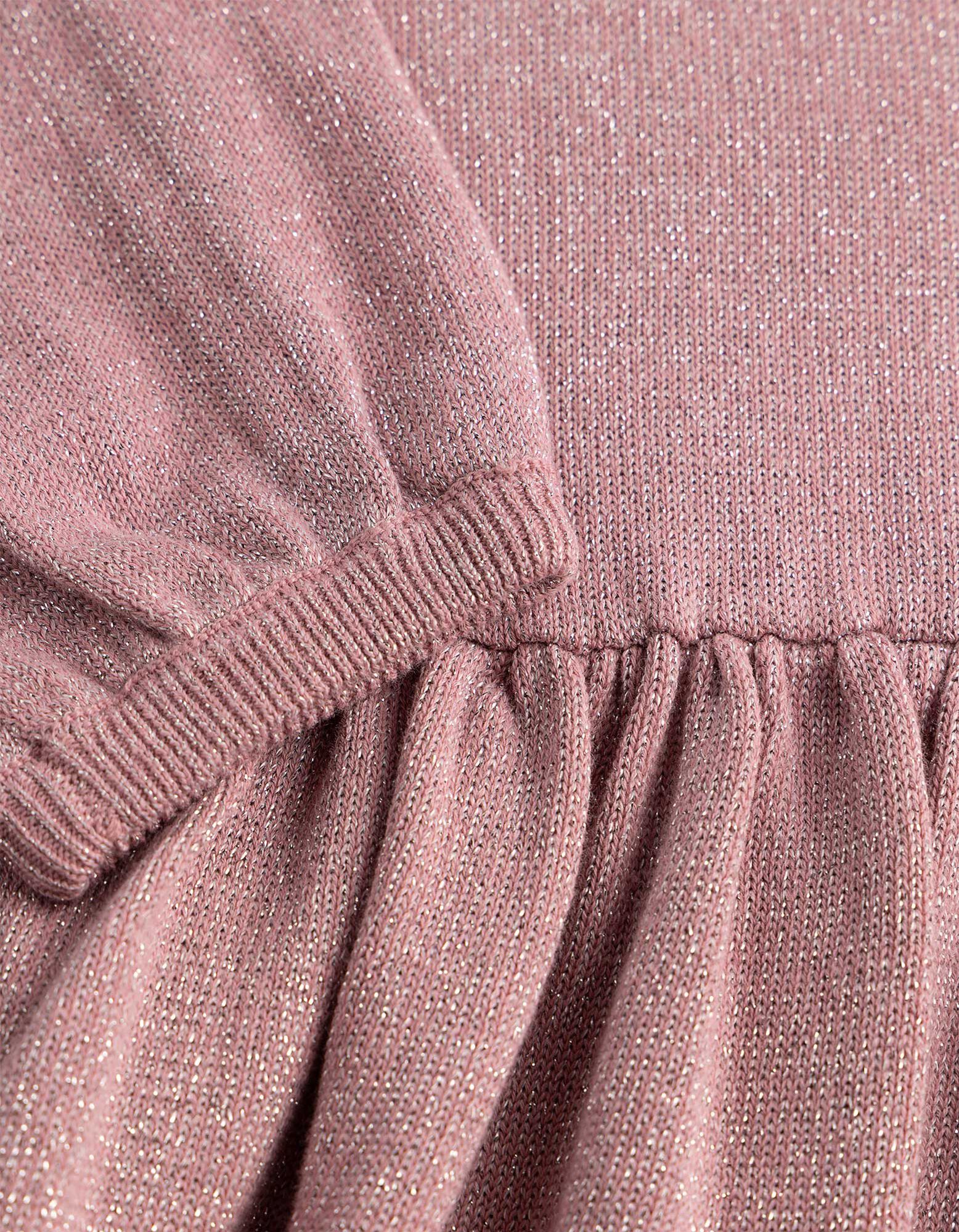 Kleid - Feinstrick - Rosa